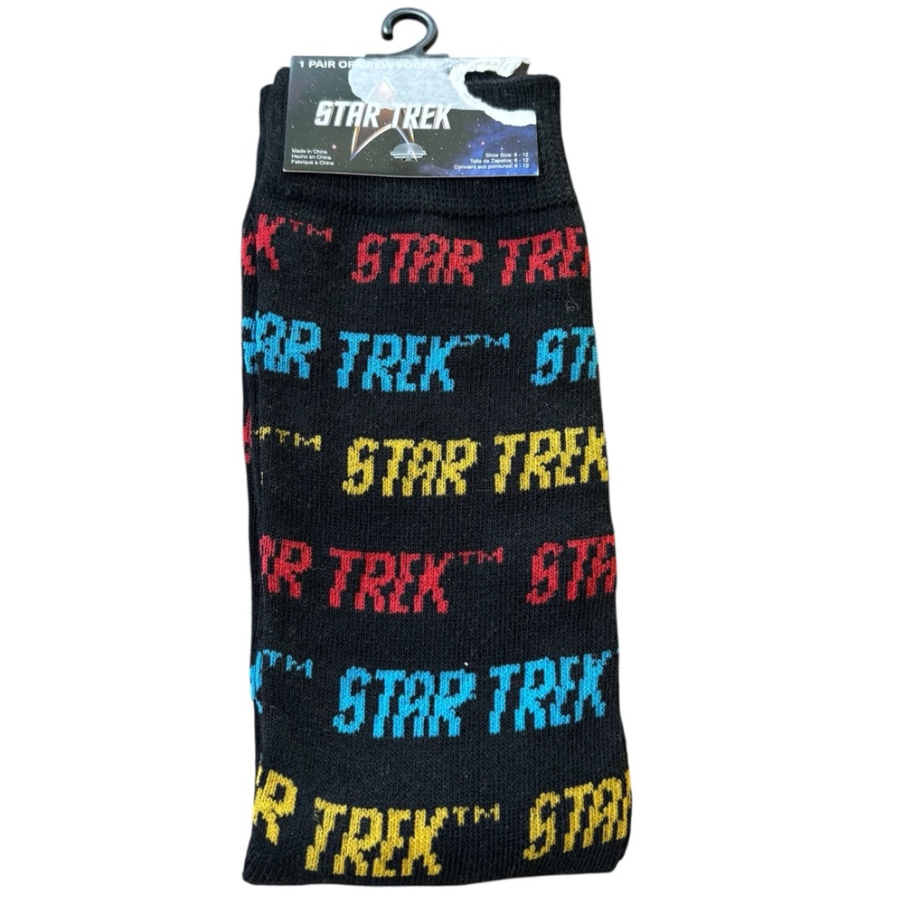 NEW Star Trek Crew Socks